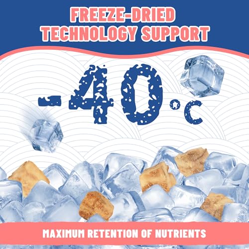 Just Try Freeze-Dried Salmon Treats for Dogs & Cats – 6.7 oz, Single Ingredient, High Protein