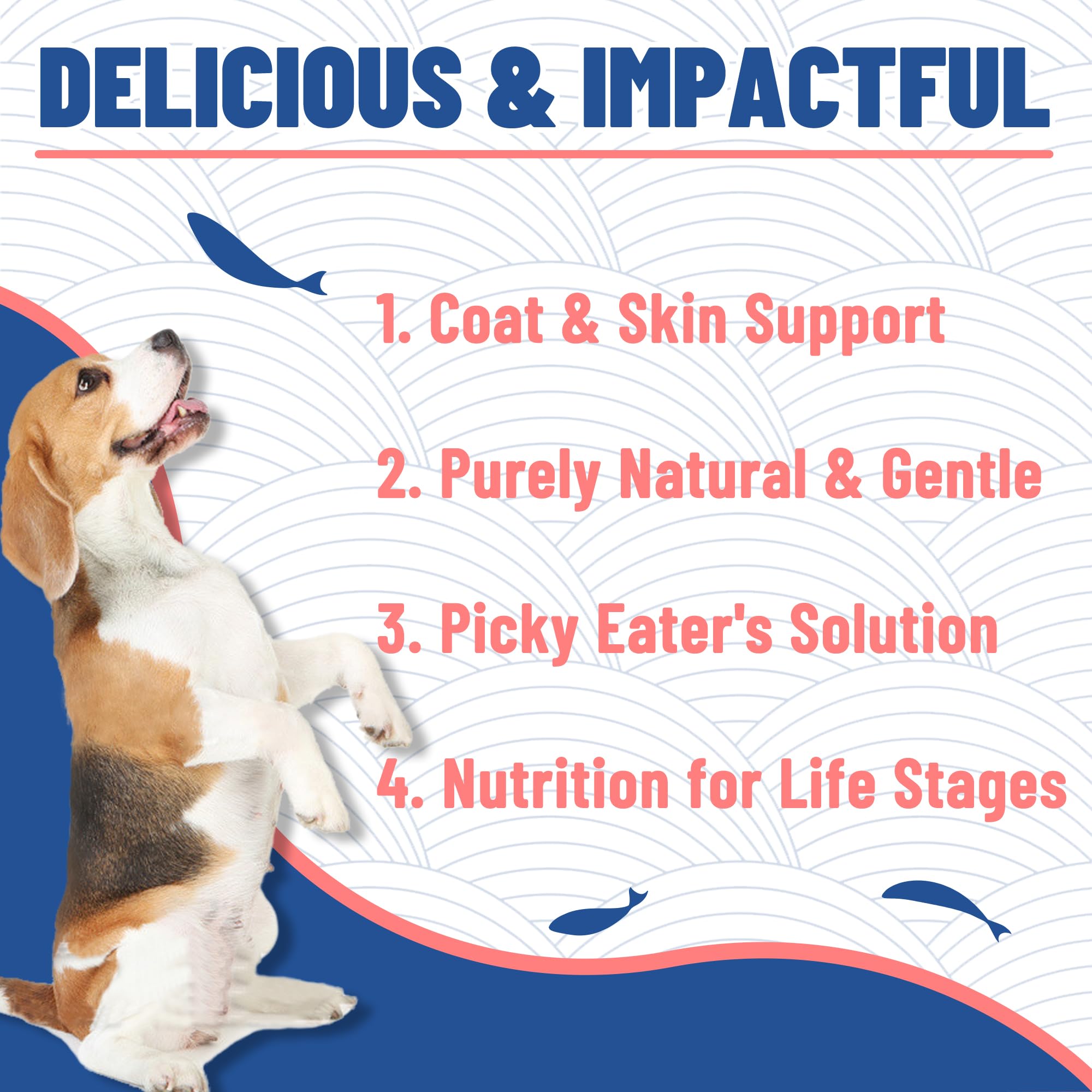 Just Try Freeze-Dried Salmon Treats for Dogs & Cats – 6.7 oz, Single Ingredient, High Protein