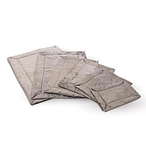 K&H Pet Products Self-Warming Dog Crate Pad - Medium 31x21in Gray, No Electricity Needed