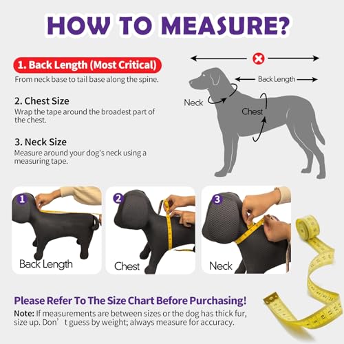 Kimee Reversible Dog Raincoat – Waterproof Poncho with Reflective Strip, Leash Hole & Elastic Leg Loops, Size Medium