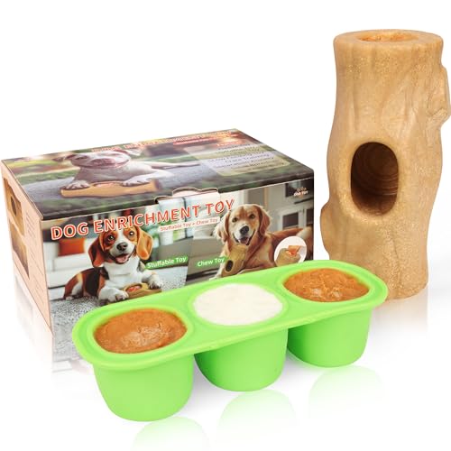 kogven Interactive Dog Toy for Aggressive Chewers – Frozen Treat Holder & Puzzle Feeder for Large/Medium Breeds