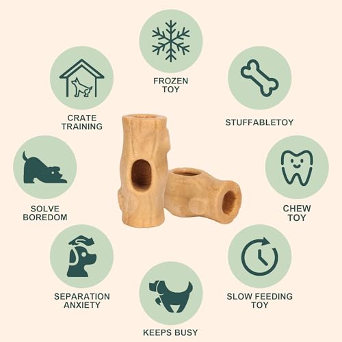 kogven Interactive Dog Toy for Aggressive Chewers – Frozen Treat Holder & Puzzle Feeder for Large/Medium Breeds