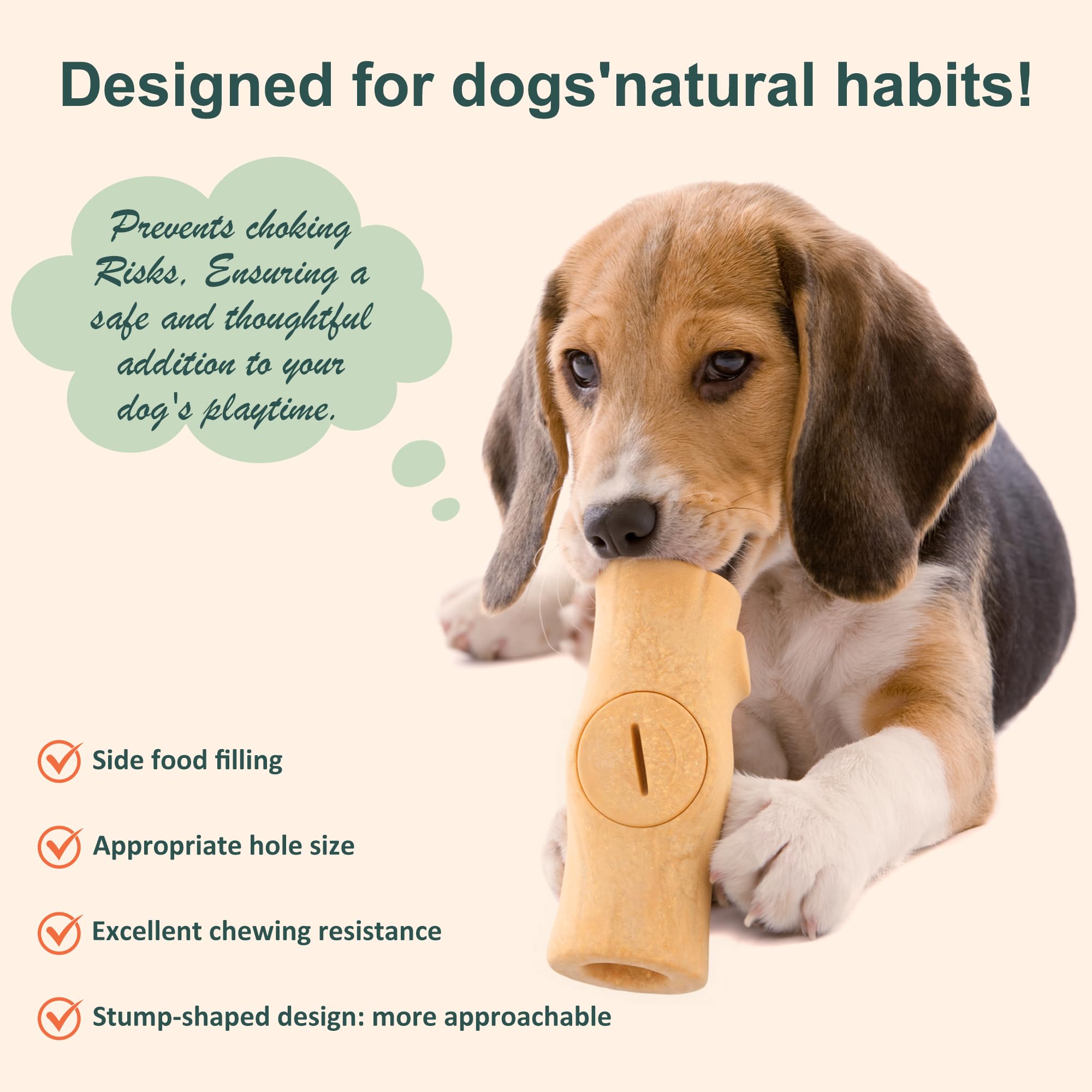 kogven Interactive Dog Toy for Aggressive Chewers – Frozen Treat Holder & Puzzle Feeder for Large/Medium Breeds