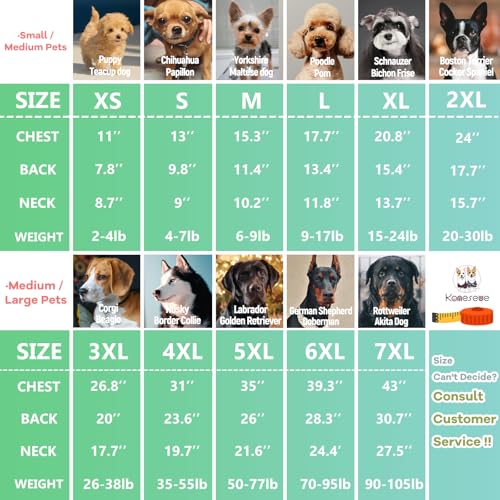 Koneseve Plaid Dog Shirt for Small Dogs - XS Size, Cotton, Snaps Closure