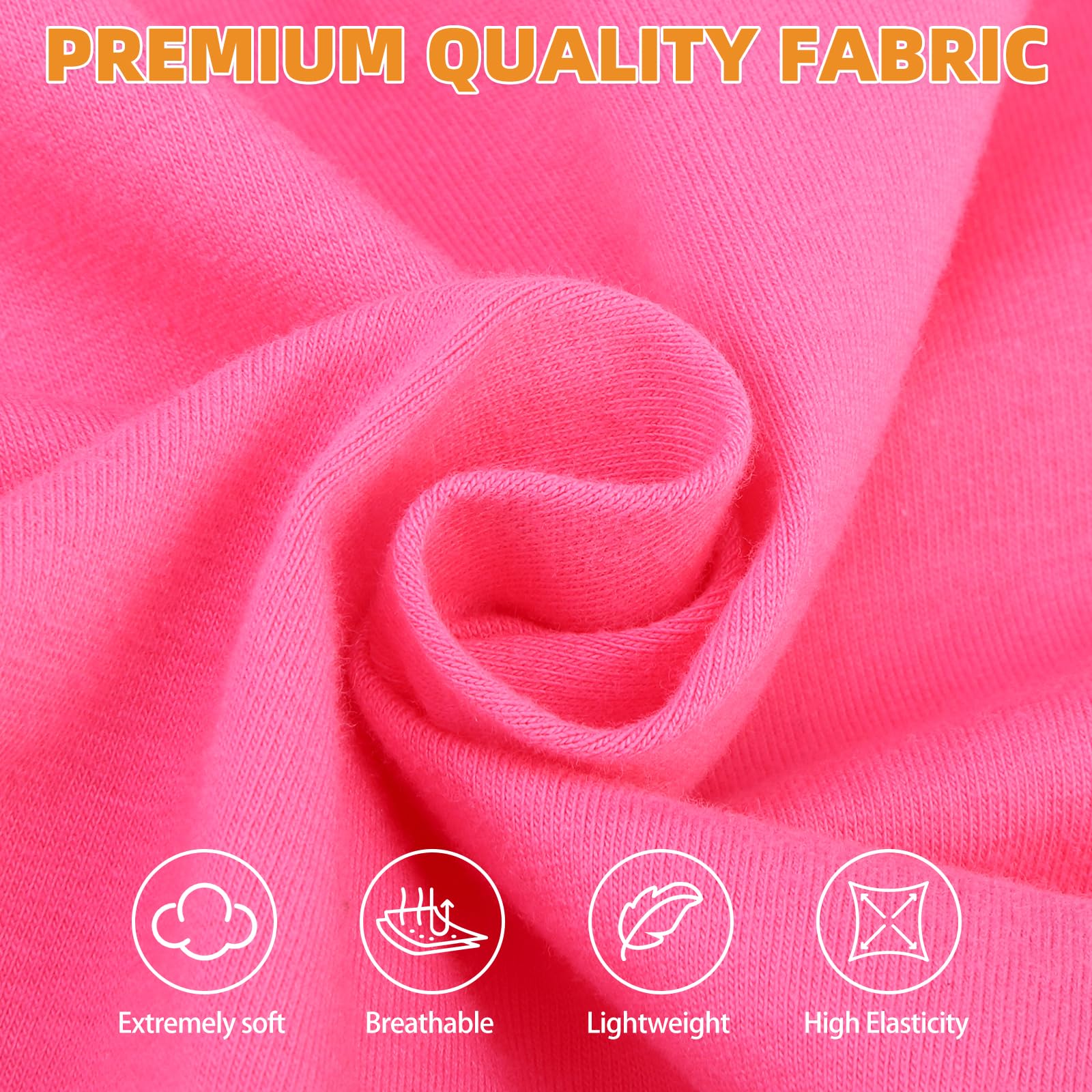 KOOLTAIL 2-Pack Cotton Dog T-Shirts for Large Dogs – UV Sun Protection, Pink & Rose, XXXL