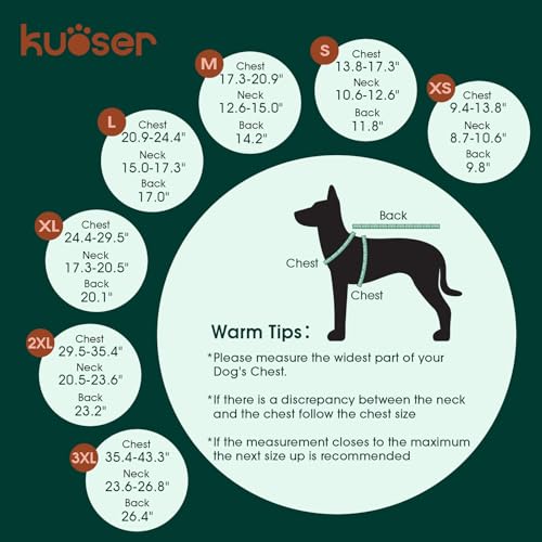 Kuoser Purple XS Dog Coat – Waterproof Reversible Winter Jacket for Small Dogs