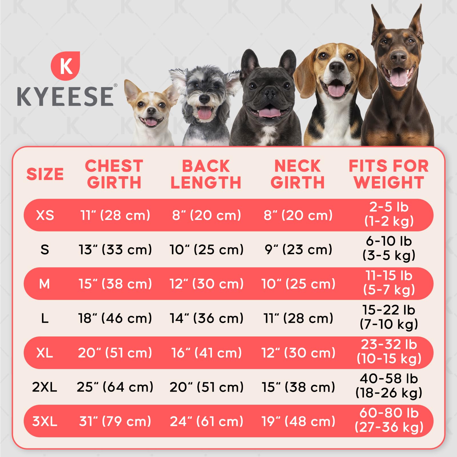 KYEESE Dog Pajamas Soft Striped Pet Jumpsuit Lightweight Doggie Jammies 4 Legs Dog Clothes Stretchable Pajamas Breathable Cozy Outfit Comfortable Onesie Sleepwear for Small Dogs, Green Striped, Large