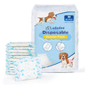 Ladadee Disposable Dog Diaper Booster Pads, 80 Count - Absorbent Liners for Male & Female Dogs
