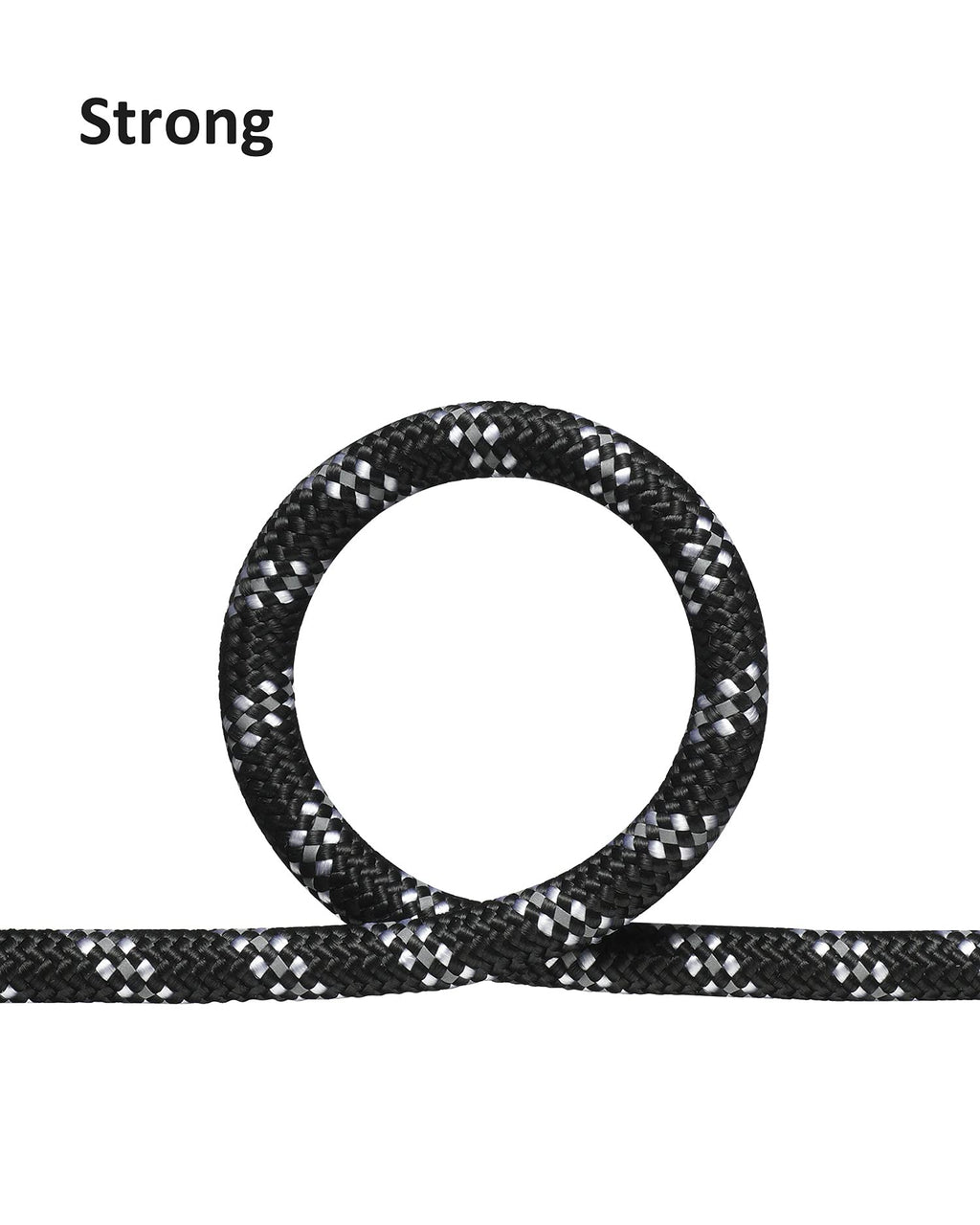 Lanwandeng Long Dog Leash 30FT Reflective Rope for Training, Heavy Duty Nylon Lead for Large Medium Small Dogs