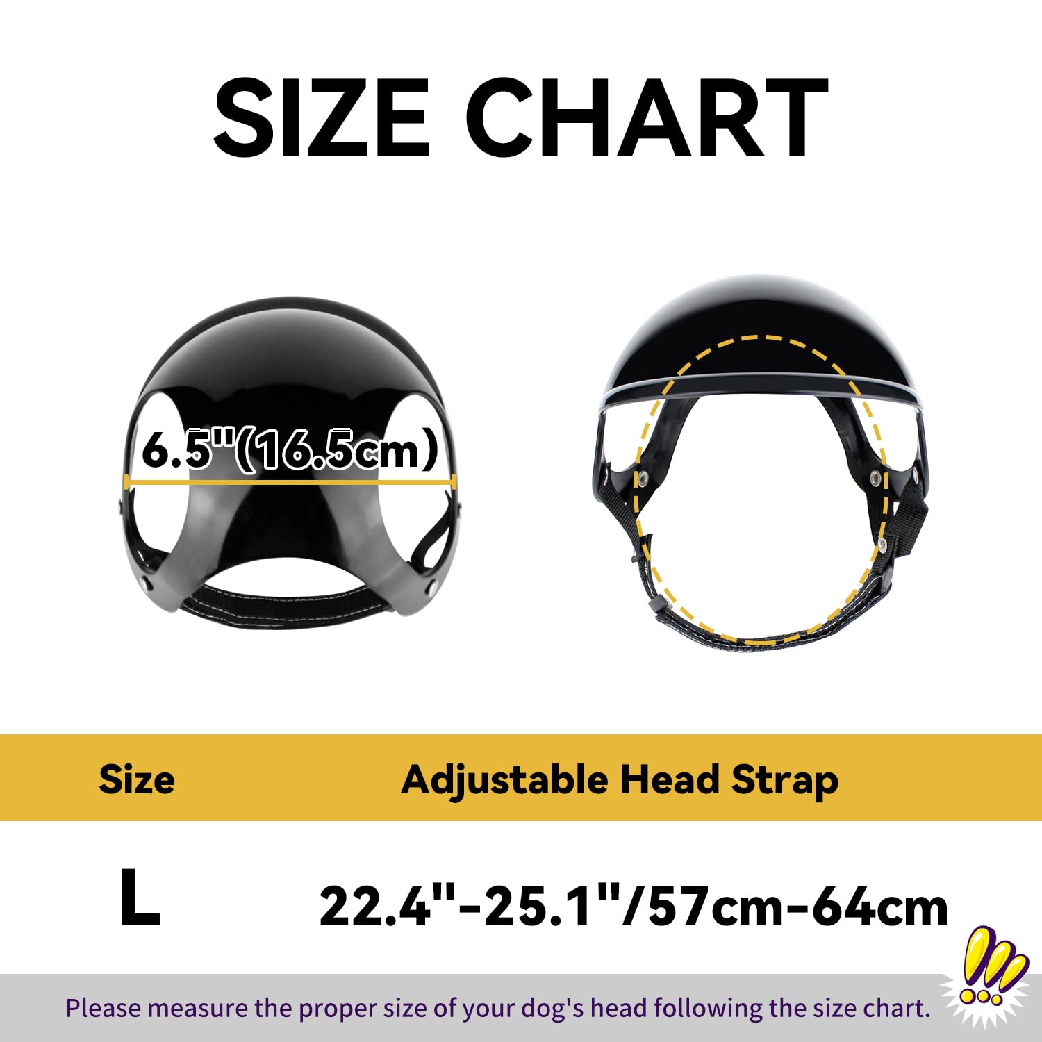 Large Dog Helmet with Ear Holes by NAMSAN – Adjustable Safety for Motorcycle, Bike & Outdoor Travel