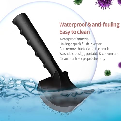 LBMBAIC Dog Slicker Brush - 25mm Extra Long Pins for Poodles, Doodles, Goldendoodles - Removes Tangles & Mats