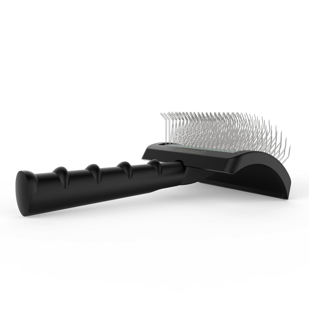 LBMBAIC Dog Slicker Brush - 25mm Extra Long Pins for Poodles, Doodles, Goldendoodles - Removes Tangles & Mats