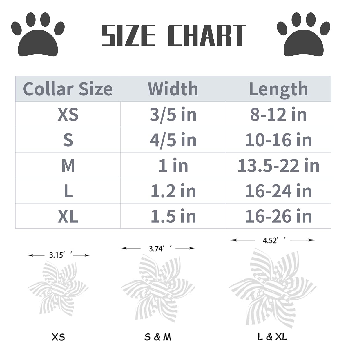 Lionet Paws Cotton Flower Dog Collar – Adjustable, Handmade with Removable Flower, Medium (13.5–22 in Neck)