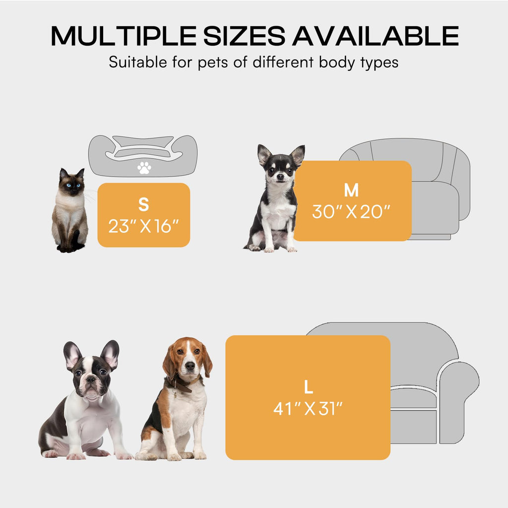 Luciphia 6-Pack Small Dog Blankets - Soft Fleece Coral Velvet Pet Blankets with Bone Print, 23x16 Inches, Machine Washable