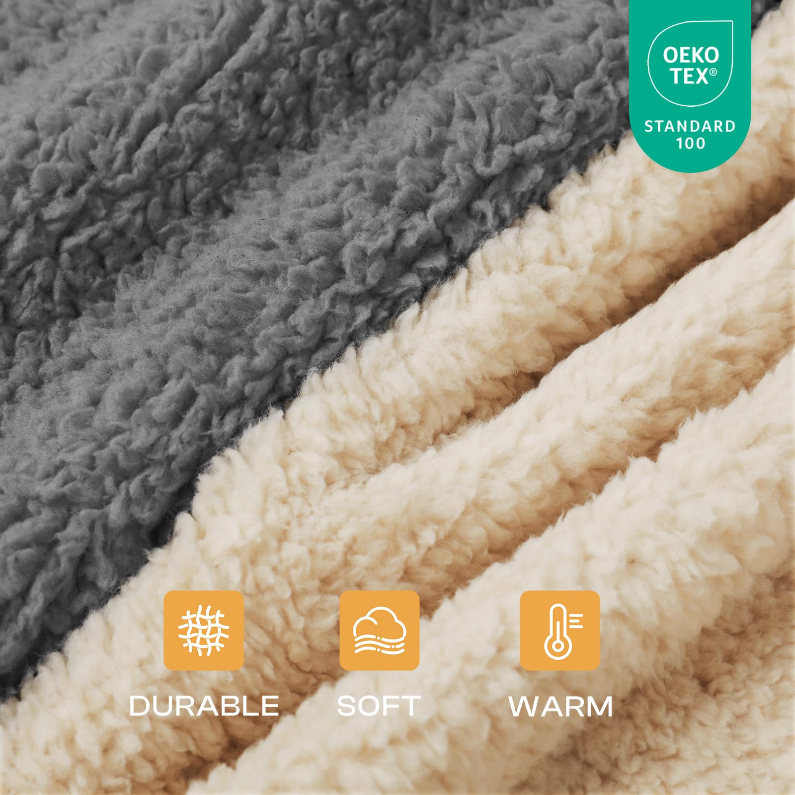 Luciphia Premium Fleece Pet Blanket for Small to Medium Dogs and Cats - 41x31 Inches, Beige, Machine Washable Furniture Protector