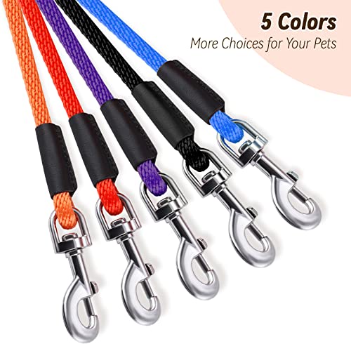Lynxking 30ft Check Cord Dog Leash - No Tangle, Floating, Heavy Duty Training Rope for Small to Large Dogs