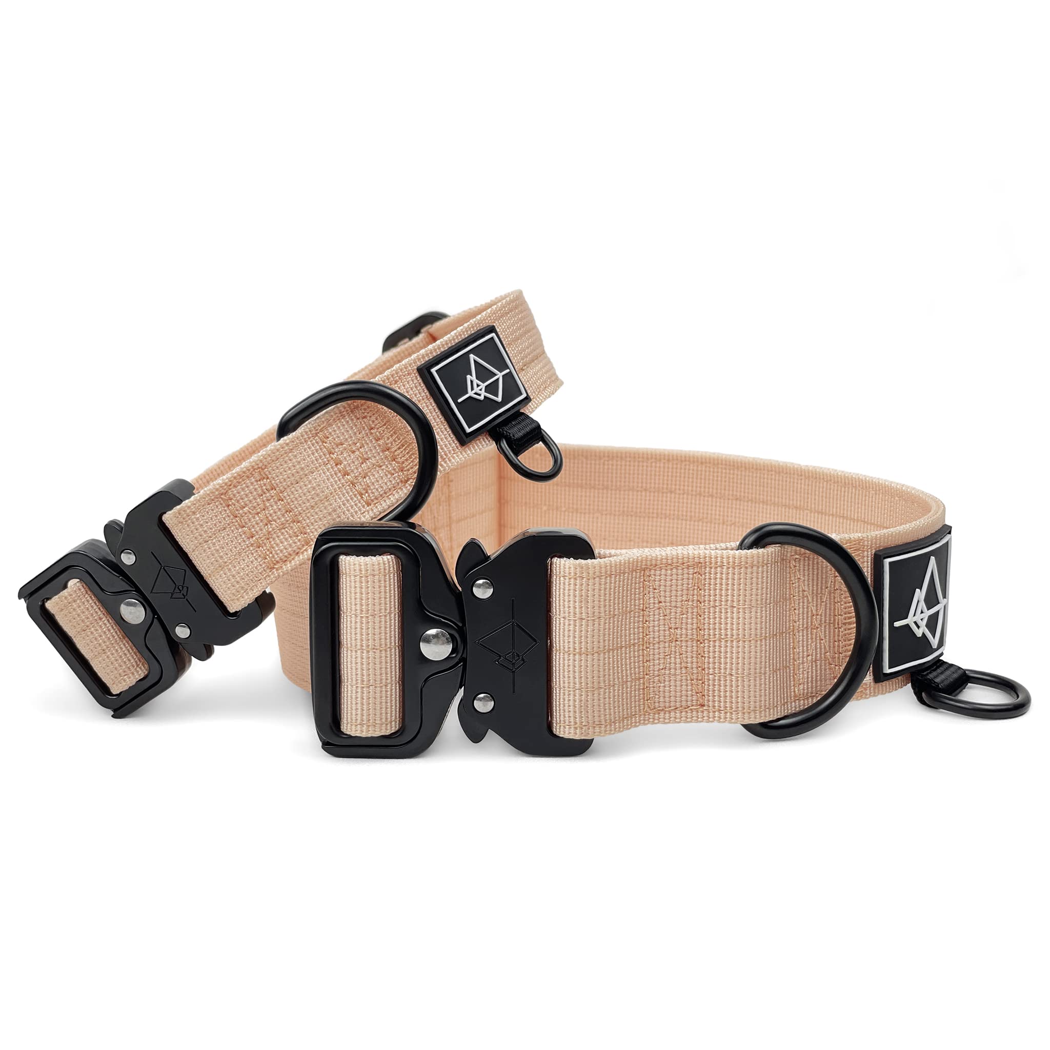 Made to ROAM Premium Dog Collar - Heavy Duty Nylon with Quick-Release Buckle, Carolina Blooms