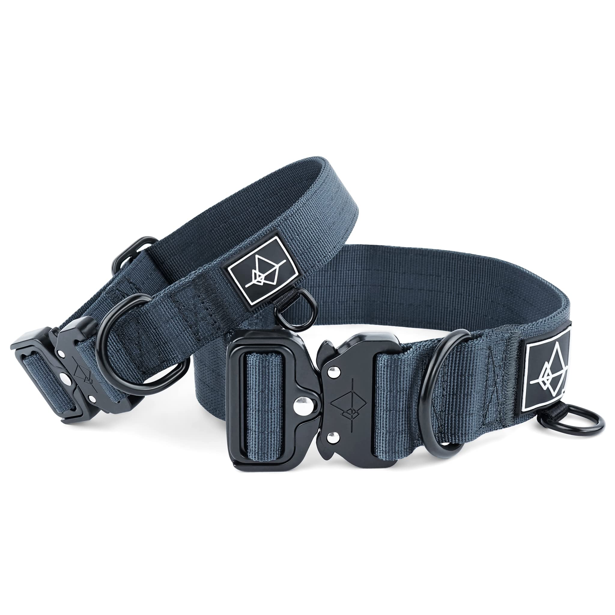 Made to ROAM Premium Dog Collar - Heavy Duty Nylon with Quick-Release Metal Buckle, Colorado Nightsky, Classic Size 1