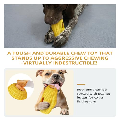 MARDOGE Interactive Dog Toy – Frozen Treat Holder & Chew Toy for Aggressive Chewers, Medium/Large Breeds (Pack of 1)