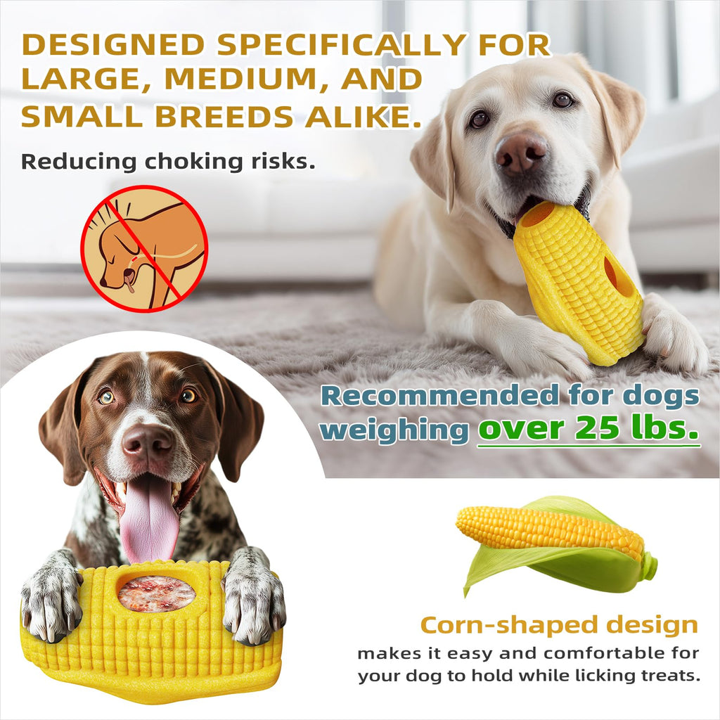 MARDOGE Interactive Dog Toy – Frozen Treat Holder & Chew Toy for Aggressive Chewers, Medium/Large Breeds (Pack of 1)