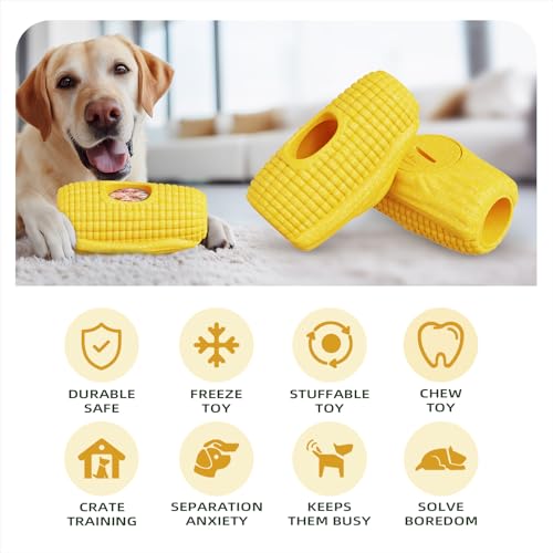 MARDOGE Interactive Dog Toy – Frozen Treat Holder & Chew Toy for Aggressive Chewers, Medium/Large Breeds (Pack of 1)
