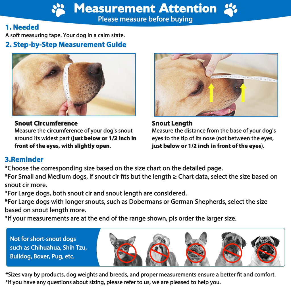 Mayerzon X-Large Basket Dog Muzzle - Breathable Rubber Muzzle for Aggressive Dogs, Adjustable Nylon Strap, for Training Grooming & Everyday Walks