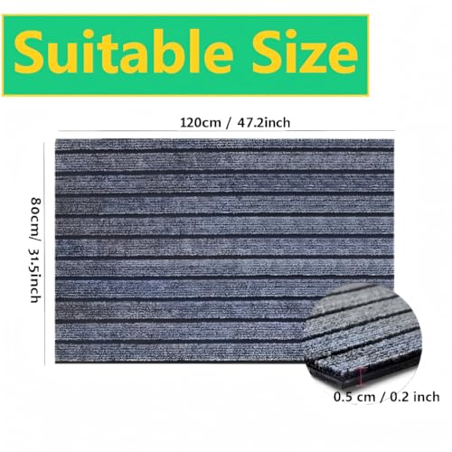 Mluyeri Extra Thick Waterproof Dog Crate Mat 47x31.5 inch for Large Dogs - Non-Slip, Washable Kennel Pad