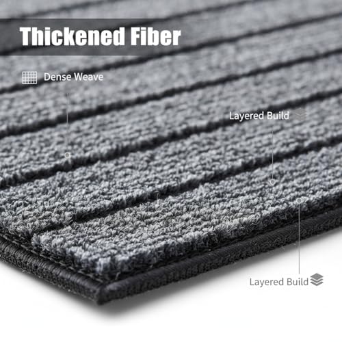 Mluyeri Extra Thick Waterproof Dog Crate Mat 47x31.5 inch for Large Dogs - Non-Slip, Washable Kennel Pad