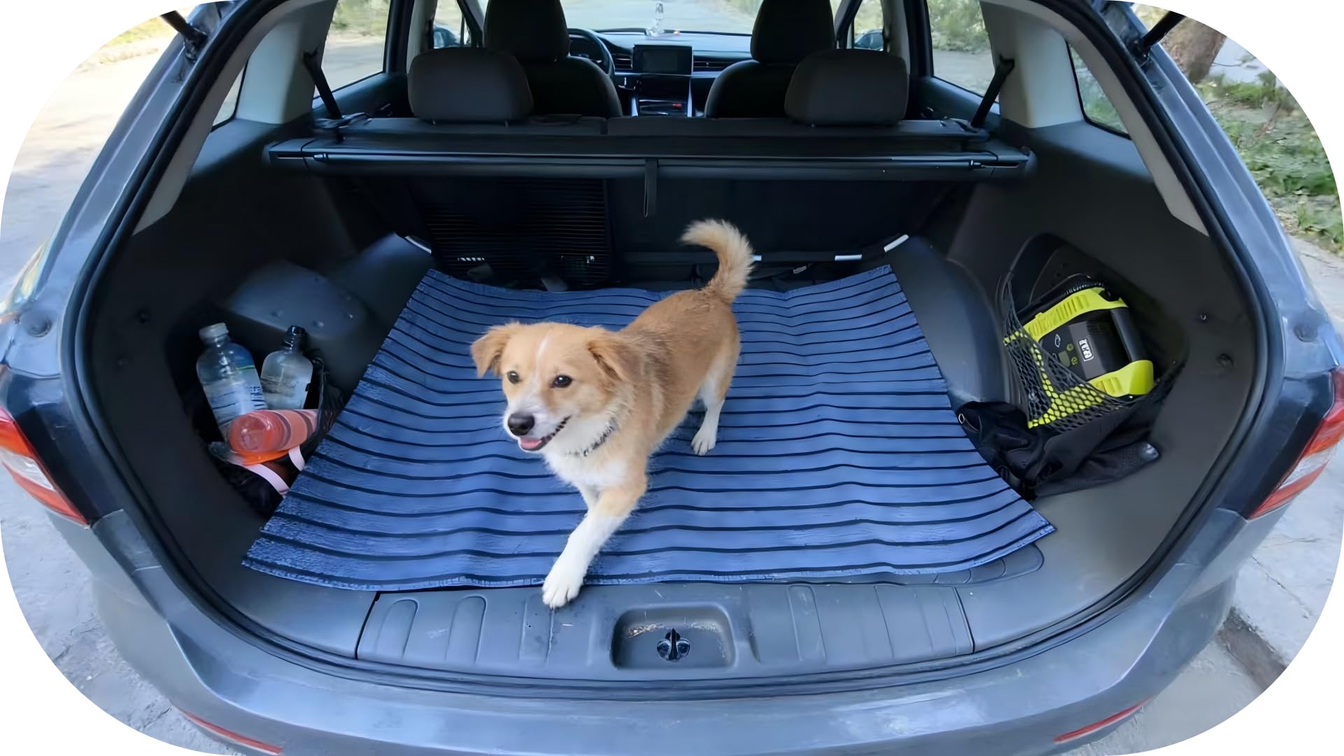 Mluyeri Extra Thick Waterproof Dog Crate Mat 47x31.5 inch for Large Dogs - Non-Slip, Washable Kennel Pad