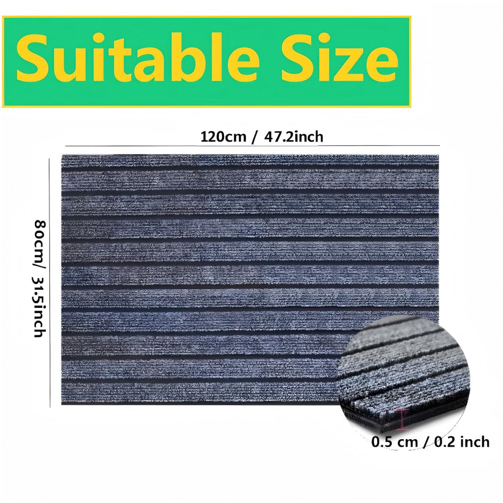 Mluyeri Extra Thick Waterproof Dog Crate Mat 47x31.5 inch for Large Dogs - Non-Slip, Washable Kennel Pad