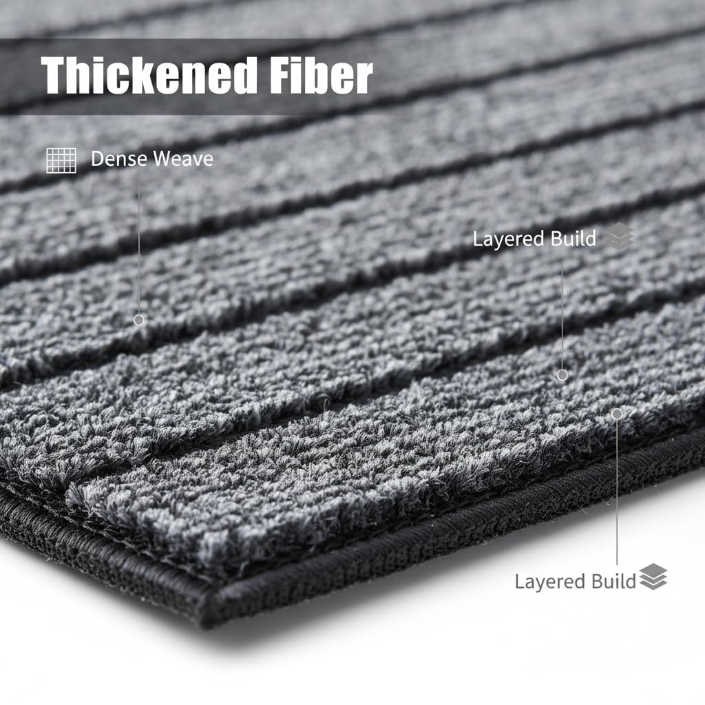 Mluyeri Extra Thick Waterproof Dog Crate Mat 47x31.5 inch for Large Dogs - Non-Slip, Washable Kennel Pad