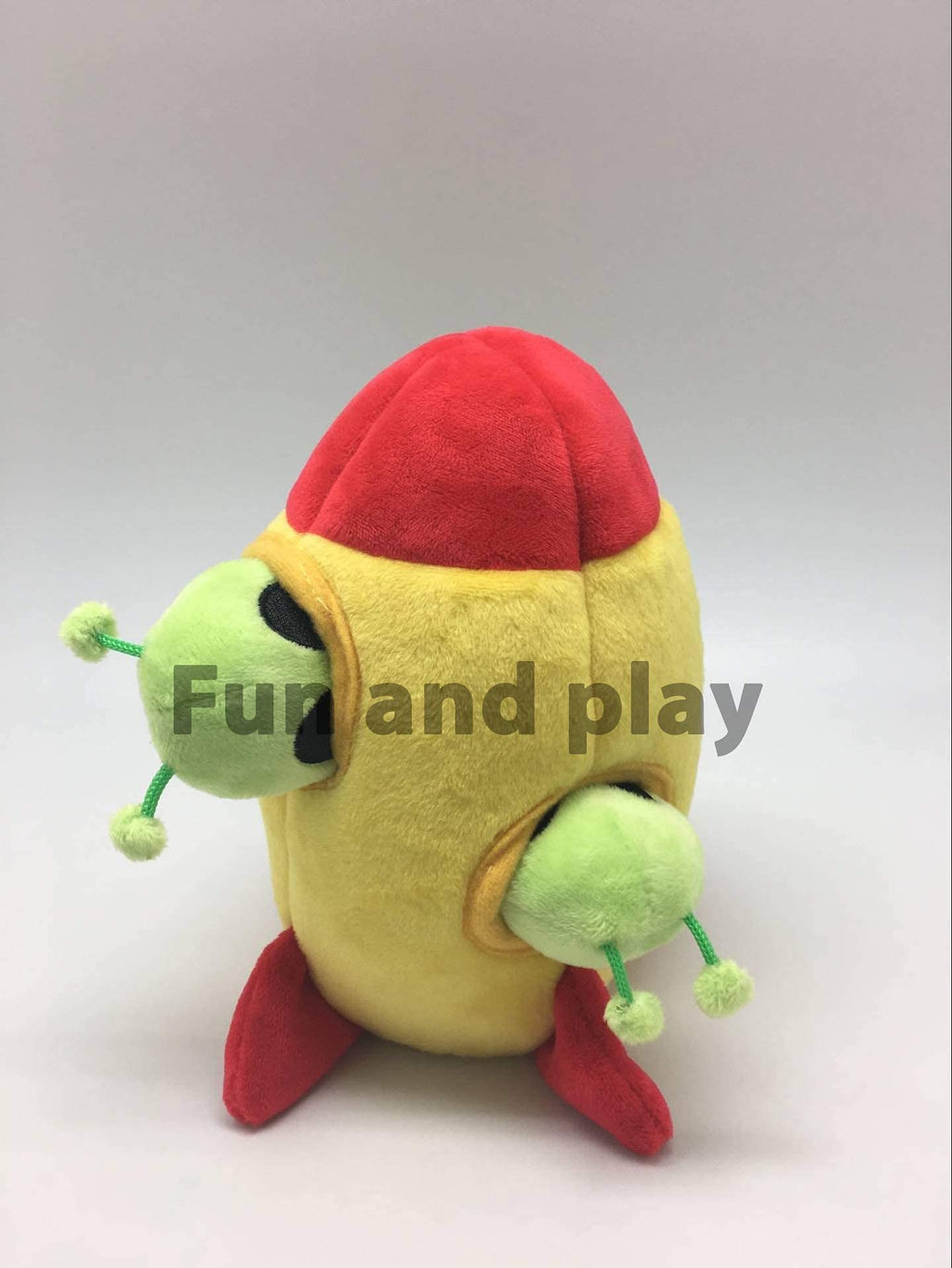 MODERN WAVE Interactive Squeaky Plush Hide and Seek Dog Toy – Spaceship & Aliens, Small