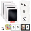 MYPAWLETS Inkless Pet Paw Print Kit - Mess-Free Clean Touch Ink Pad for Dog & Cat Prints, 4 Pack