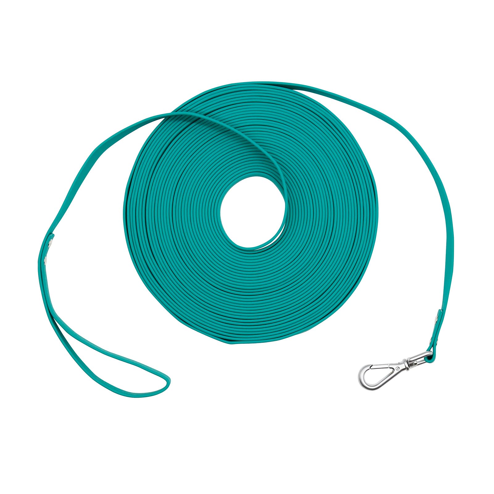 NIMBLE 30 ft Waterproof Dog Leash for Recall Training – Heavy Duty Nylon Lead for Large, Medium, Small Dogs