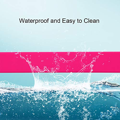 NIMBLE Waterproof Long Dog Leash 16ft - Recall Training Lead for Large Medium Small Dogs - Pink