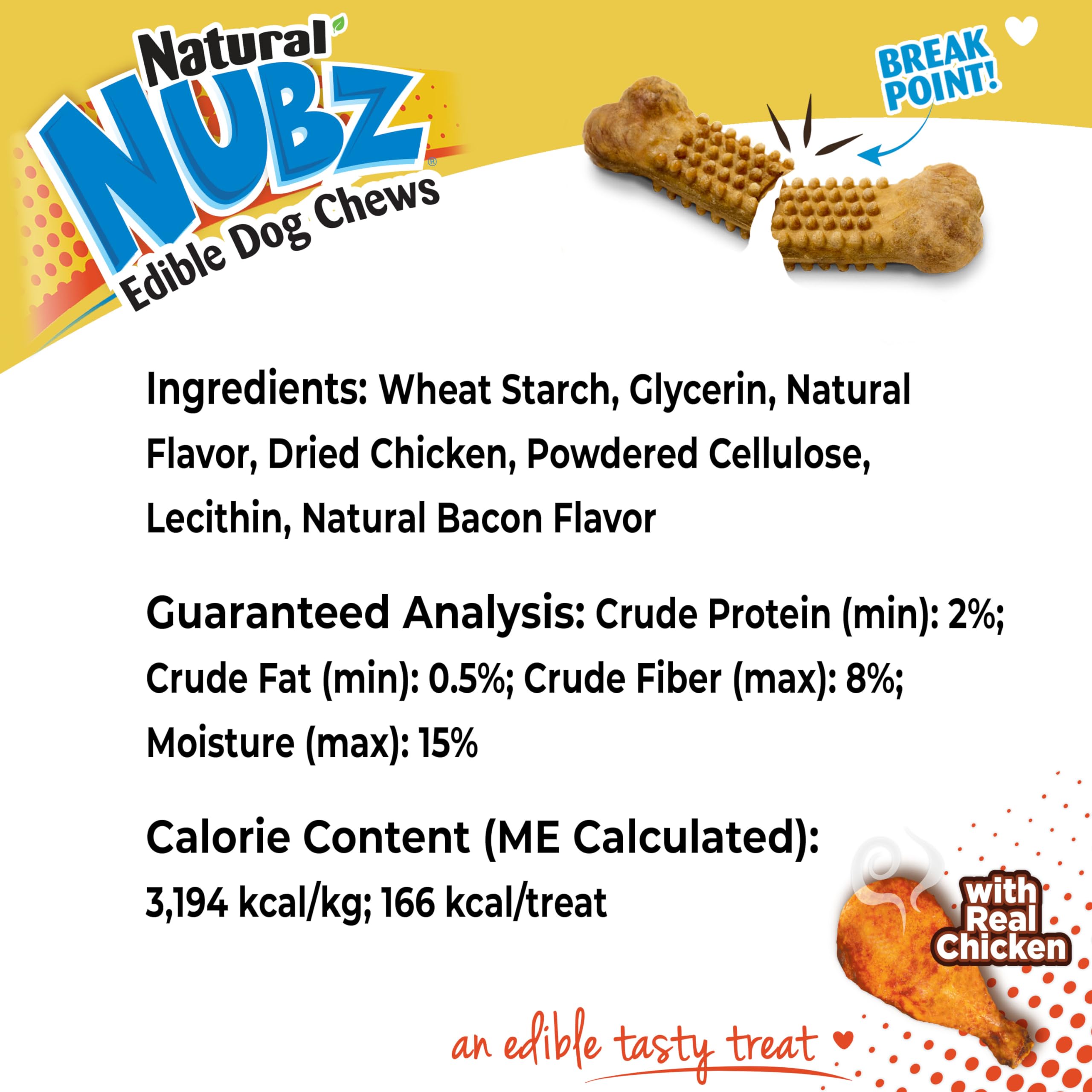 Nylabone Small Dog Gift Box: 3 Chew Toys + Natural Treat, Up to 25 lbs (4-Pack)