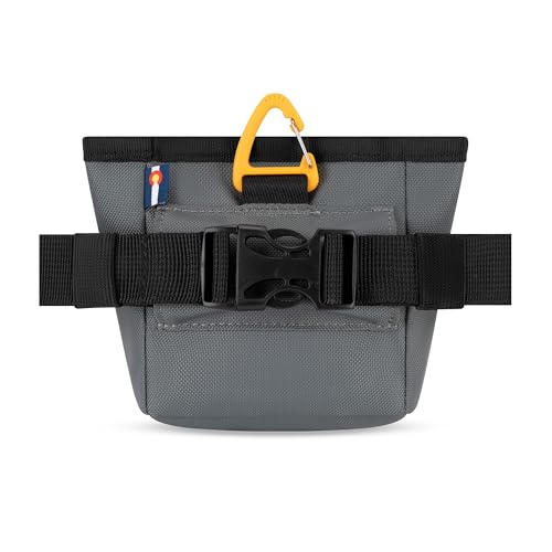 OllyDog Goodie Treat Bag – Magnetic Closure Dog Training Pouch with 3 Ways to Wear (Castle Rock)