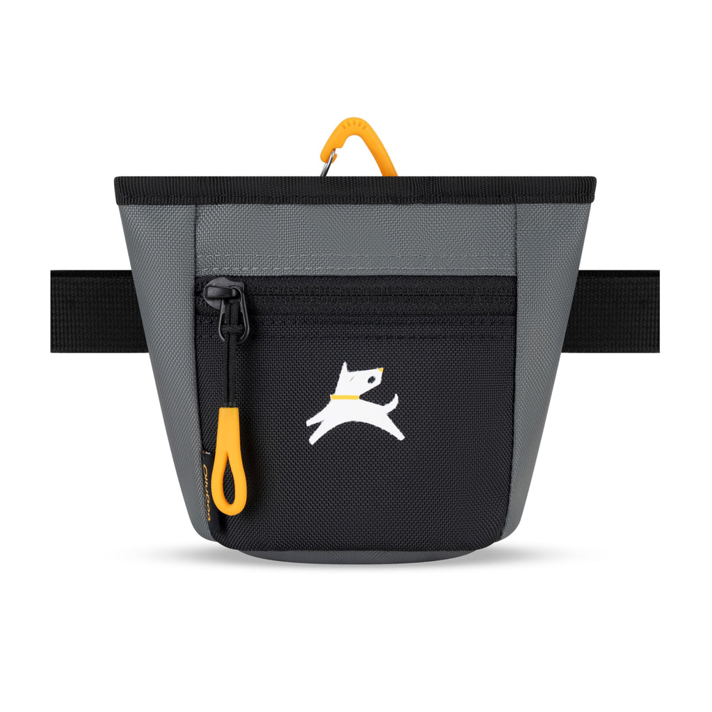 OllyDog Goodie Treat Bag – Magnetic Closure Dog Training Pouch with 3 Ways to Wear (Castle Rock)