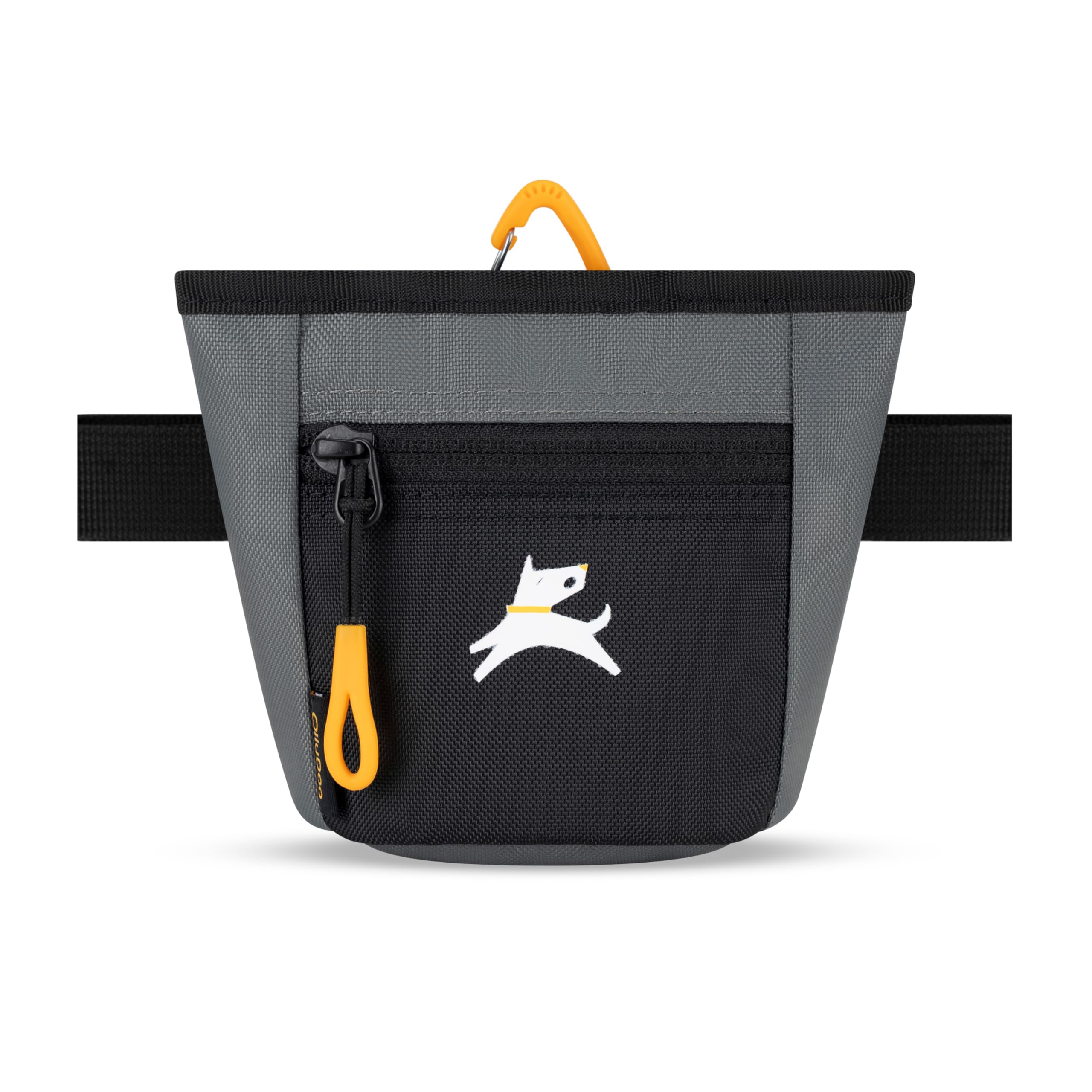 OllyDog Goodie Treat Bag – Magnetic Closure Dog Training Pouch with 3 Ways to Wear (Castle Rock)
