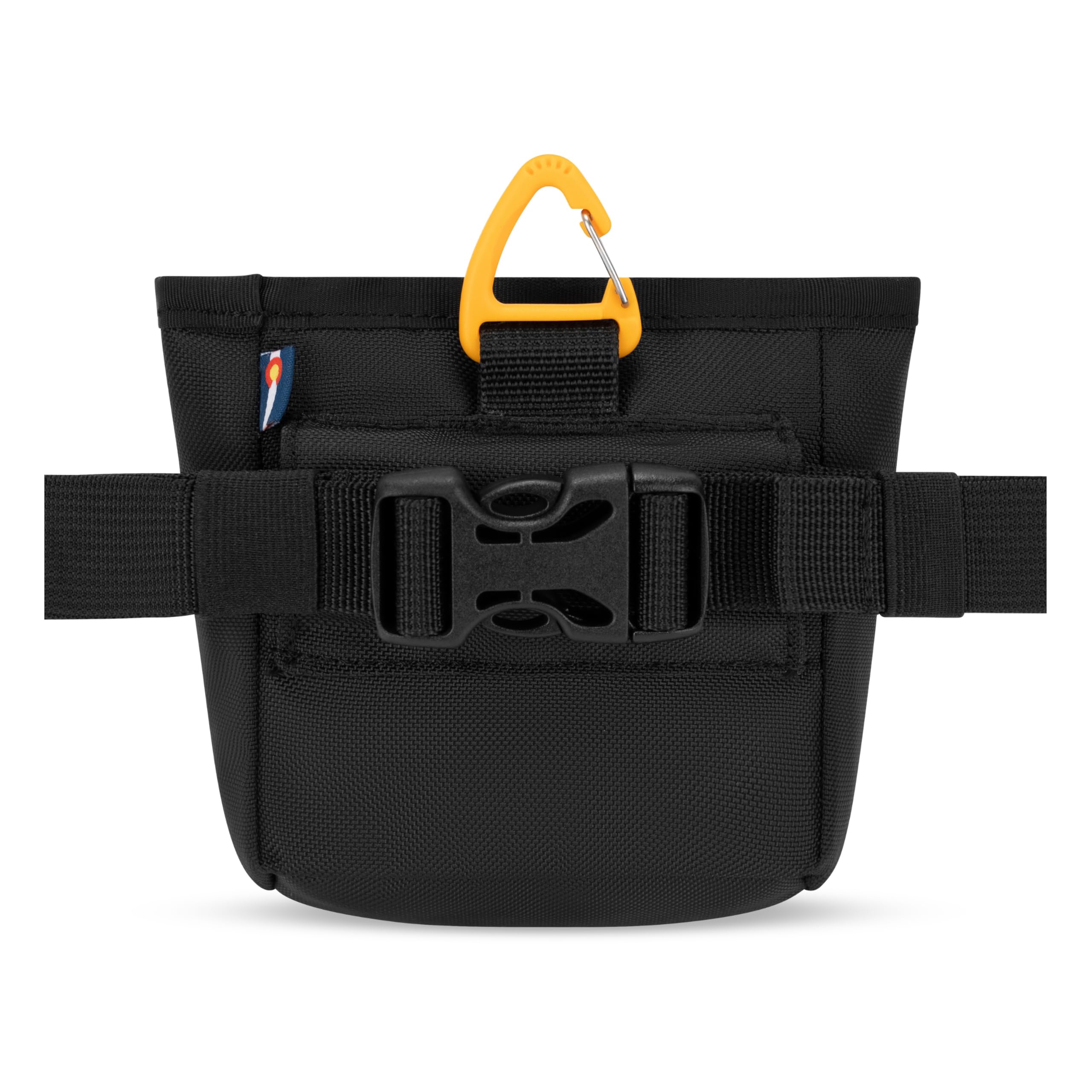 OllyDog Goodie Treat Bag – Magnetic Dog Treat Pouch with Recycled Fabric, 3 Ways to Wear, Hands-Free Training (Raven S'25)