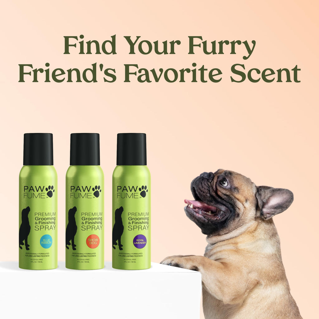 Paw Fume 2-Pack Dog Cologne Spray – Hypoallergenic, Alcohol-Free, Detangling Formula for All-Day Freshness