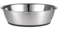 PEGGY11 6-Cup Stainless Steel Pet Bowl – Lightweight with Non-Slip Silicone Base