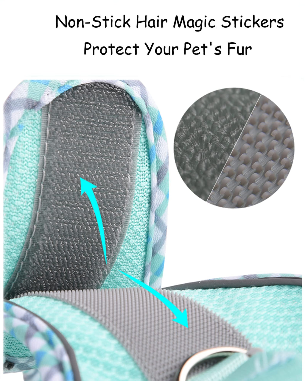 Petank Medium Dog Harness (Black, Size M) – Breathable Jacquard Fabric, Reflective Strip, Step-in Design for Training and Walks