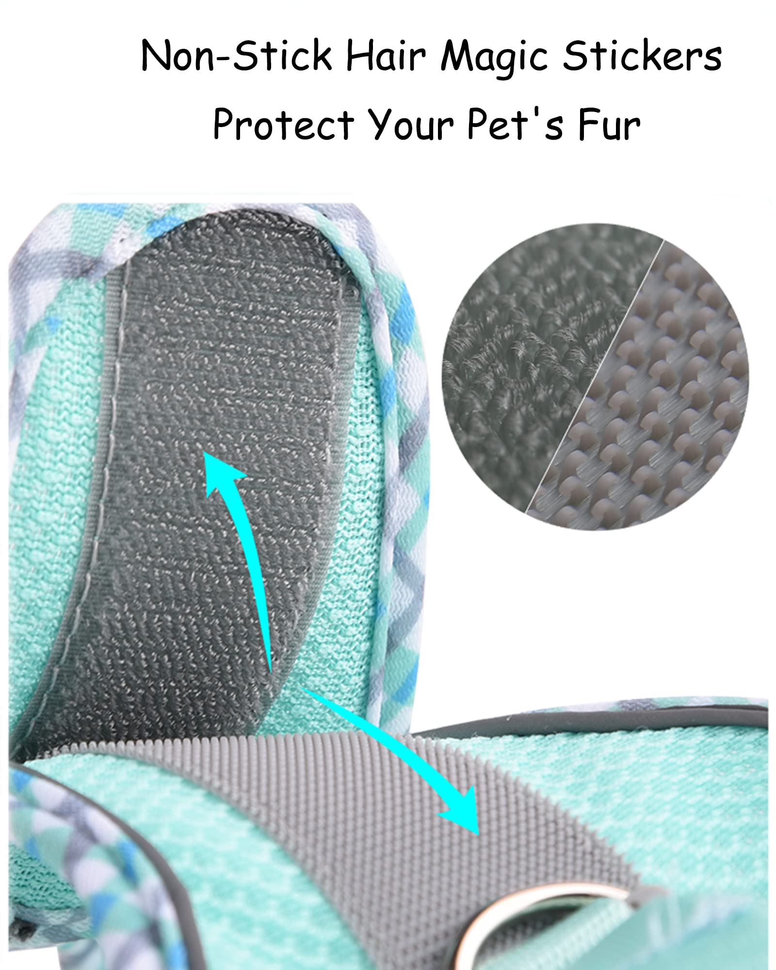 Petank Medium Dog Harness (Black, Size M) – Breathable Jacquard Fabric, Reflective Strip, Step-in Design for Training and Walks