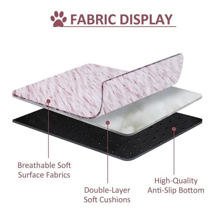 Pink Medium Hooded Cat Bed – Round Cave with Blanket, Non-Slip Bottom, Machine Washable, 20.5 x 20.5 Inches