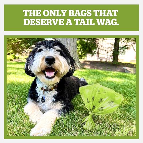 Pogi's Compostable Poop Bags – Extra-Large, Plant-Based, Leak-Proof (300-Count Single Roll)