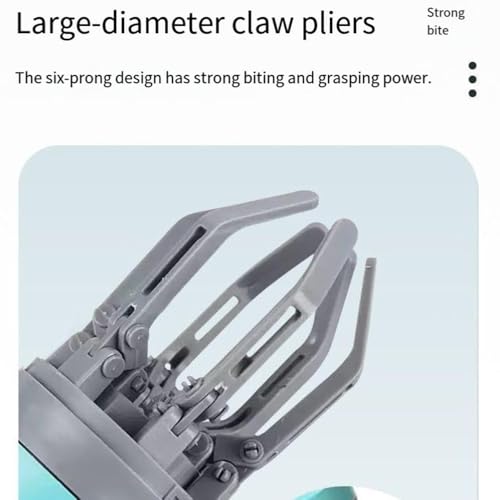 Portable Pooper Scooper with Built-in Bag Dispenser and 120 Bags – Non-Touch Pickup Claw