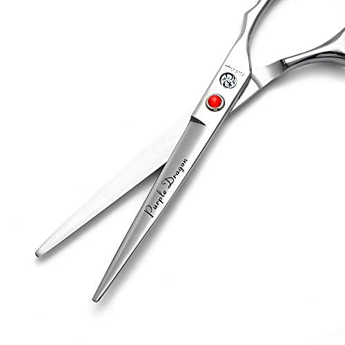 Purple Dragon Professional Hair Cutting Shears - 4" to 10" Sizes - Japanese Steel - Barber & Pet Grooming