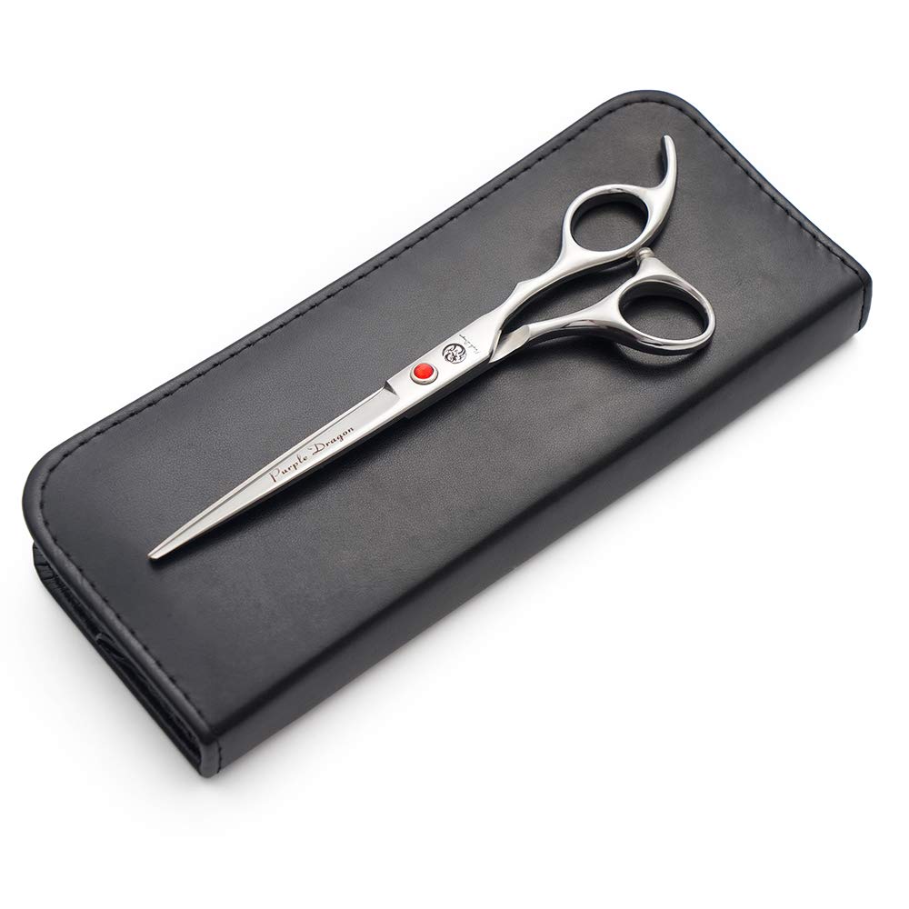 Purple Dragon Professional Hair Cutting Shears - 4" to 10" Sizes - Japanese Steel - Barber & Pet Grooming
