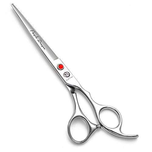 Purple Dragon Professional Hair Cutting Shears - 4" to 10" Sizes - Japanese Steel - Barber & Pet Grooming